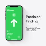 حزمة Apple AirTag المكونة من 4 قطع. تتبع مفاتيحك ومحفظتك وأمتعتك وحقيبة الظهر الخاصة بك وغيرها واكتشف مكانها. إعداد سهل بنقرة واحدة باستخدام iPhone أو iPad، عبر البلوتوث - الصورة 5