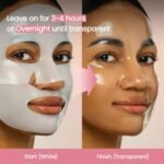 قناع BIODANCE Bio-Collagen Real Deep، قناع هيدروجيل مرطب ليلي، لتقليص المسام، وتعزيز المرونة، وتحسين مظهر البشرة، منتج كوري للعناية بالبشرة، هدايا عيد الحب لها | 1.19 أونصة (34 جم) × 4 قطع - الصورة 2