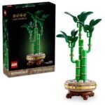 مجموعة بناء "ليغو بوتانيكالز" (LEGO Botanicals) - نبات البامبو المحظوظ - نبات صناعي لتزيين المنزل من الداخل، للبالغين من عمر 18 عامًا فما فوق - هدية لعيد الحب للرجال - نبات صناعي لتزيين الطاولة والمكتب - 10344 - الصورة 2