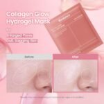 قناع BIODANCE Bio-Collagen Real Deep، قناع هيدروجيل مرطب ليلي، لتقليص المسام، وتعزيز المرونة، وتحسين مظهر البشرة، منتجات العناية بالبشرة الكورية، هدايا عيد الحب لها | 1.19 أونصة (34 جم) × 4 قطع - الصورة 4
