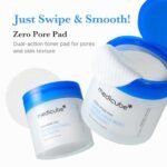 medicube Toner Pads Zero Pore Pad 2.0 | Dual-Textured Facial Pad for Exfoliation and Pore Care with 4.5% AHA Lactic Acid, 0.45% BHA Salicylic Acid | Ideal for All, Korean Skin Care, 70 Pads (1 Pack) - Image 3
