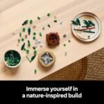 مجموعة بناء "ليغو بوتانيكالز" (LEGO Botanicals) "لاكي بامبو" - نبات صناعي لتزيين المنزل من الداخل، للبالغين من عمر 18 عامًا فما فوق - هدية لعيد الحب للرجال - نبات صناعي لتزيين الطاولة والمكتب - 10344 - الصورة 4