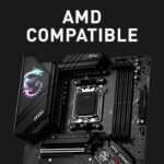 MSI MAG A1250GL PCIE5، مزود طاقة مدمج للألعاب بقدرة 1250 واط ومزود بكابلات قابلة للفصل بالكامل، معتمد بمعيار 80+ Gold، متوافق مع معايير ATX 3.1 وPCIe 5.1، مزود بكابل 12V-2x6 ثنائي اللون، ضمان لمدة 10 سنوات