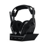 Logitech G Astro A50 X Multi-Platform Wireless Gaming Headset + Base Station for PS5/Xbox/PC: PLAYSYNC Video &amp; Audio Switcher, HDMI 2.1 4K 120Hz VRR, <24bit/48kHz, 24hr Battery, 2.4GHz &amp; BT - Black