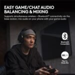 Logitech G Astro A50 X Multi-Platform Wireless Gaming Headset + Base Station for PS5/Xbox/PC: PLAYSYNC Video & Audio Switcher, HDMI 2.1 4K 120Hz VRR, <24bit/48kHz, 24hr Battery, 2.4GHz & BT - Black - Image 2