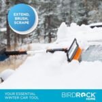 ‎Snow MOOver 39" Extendable Snow Brush with Squeegee & Ice Scraper | Foam Grip | Auto Snow Brush | Auto Ice Scraper | Car Truck SUV - Image 7