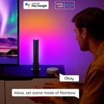 أشرطة الإضاءة الذكية LED من Govee، متوافقة مع Alexa ومساعد Google، إضاءة خلفية للتلفزيون عبر شبكة WiFi بتقنية RGBICWW مع أوضاع للمشاهد والموسيقى مخصصة للألعاب والصور والكمبيوتر الشخصي وتزيين الغرفة