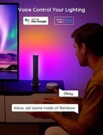 شرائط الإضاءة الذكية LED من Govee، متوافقة مع Alexa ومساعد Google، إضاءة خلفية للتلفزيون عبر شبكة WiFi بتقنية RGBICWW مع أوضاع للمشاهد والموسيقى مخصصة للألعاب والصور والكمبيوتر الشخصي وتزيين الغرفة - الصورة 3