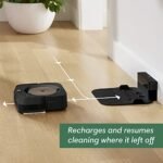 iRobot Braava Jet m6 (6012) - ممسحة آلية متطورة - متصلة بشبكة Wi-Fi، رش دقيق، رسم خرائط ذكي، متوافقة مع Alexa، مثالية للغرف المتعددة، تعيد الشحن وتستأنف العمل، أسود - الصورة 4