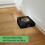 iRobot Braava Jet m6 (6012) - ممسحة آلية متطورة - متصلة بشبكة Wi-Fi، رش دقيق، رسم خرائط ذكي، متوافقة مع Alexa، مثالية للغرف المتعددة، تعيد الشحن وتستأنف العمل، أسود - الصورة 3