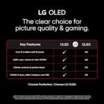 تلفزيون LG الذكي OLED من سلسلة B4 مقاس 65 بوصة بمعالج 4K وشاشة مسطحة مع جهاز التحكم عن بُعد Magic Remote المدعوم بالذكاء الاصطناعي والمزود بخدمة Alexa المدمجة (OLED65B4PUA، 2024) - الصورة 4