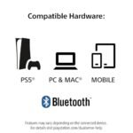 جهاز التحكم اللاسلكي PlayStation DualSense™ – أسود داكن - لأجهزة PS5 والكمبيوتر الشخصي وMac والأجهزة المحمولة - الصورة 5