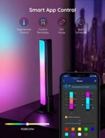 أشرطة الإضاءة الذكية LED من Govee، متوافقة مع Alexa ومساعد Google، إضاءة خلفية للتلفزيون عبر شبكة WiFi بتقنية RGBICWW مع أوضاع للمشاهد والموسيقى مخصصة للألعاب والصور والكمبيوتر الشخصي وتزيين الغرفة - الصورة 5