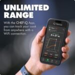 CHEF iQ Sense | Smart Wireless Meat Thermometer | 2 Ultra-Thin Probes | WiFi Unlimited Range | 1000°F Heat Safe | 5 Sensors | BBQ, Grill, Oven, Smoker, Air Fryer | Gen3 - Image 6