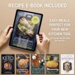 مجموعة عصارة الثوم الفاخرة من Zulay Kitchen - أداة تقطيع الثوم الاحترافية المقاومة للصدأ - سهلة الضغط وسهلة التنظيف بمقبض ناعم ومريح - مقشرة وفرشاة ثوم من السيليكون (فضي) - الصورة 5