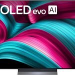 تلفزيون LG الذكي من سلسلة C5 مقاس 65 بوصة بتقنية OLED evo AI 4K مزود بتقنيات Dolby Atmos وDolby Vision وHDR10 وAI Super Upscaling 4K وFilmmaker Mode وWow Orchestra وAlexa المدمجة (OLED65C5PUA، 2025)